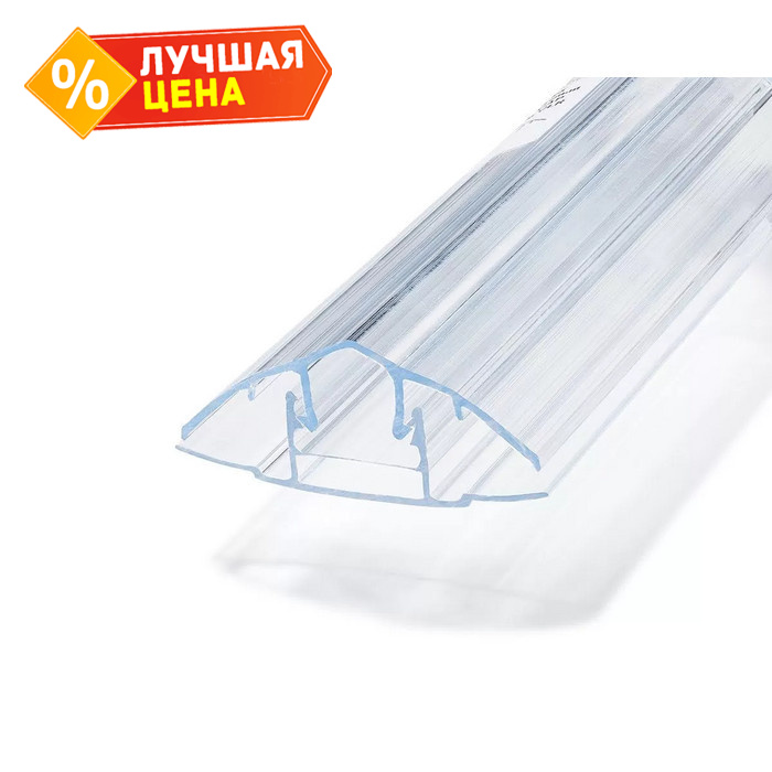 Соединительный разъемный профиль для поликарбоната 16-25 мм 6 м
